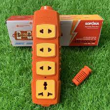 Ổ cắm 4 lỗ và 2 lỗ Sopoka siêu chịu tải
