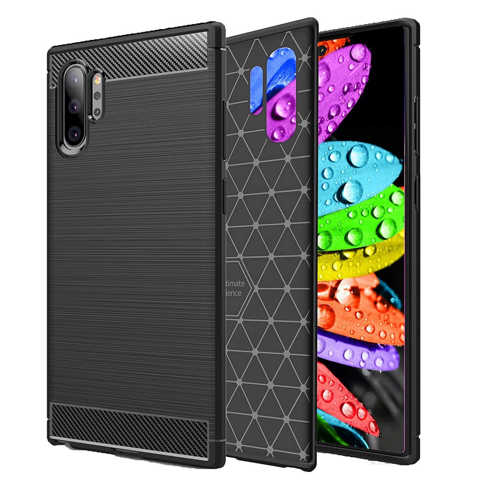 Ốp lưng silicon chống sốc cho Samsung Galaxy Note 10 Plus hiệu Likgus  - Hàng chính hãng