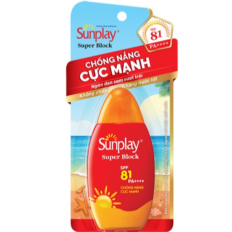 Sữa Chống Nắng Cực Mạnh Sunplay Super Block SPF 81, PA++++ 70g