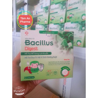 (3 tỷ lợi khuẩn)Men vi sinh Bacillus Digest bổ sung bào tử lợi khuẩn đường ruột