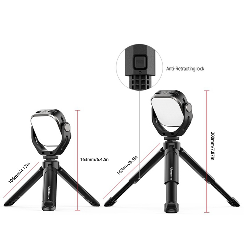 Đèn LED zzz Có Thể Gập Lại Kèm Giá Đỡ Ba Chân Hỗ Trợ Phát Sóng Trực Tiếp