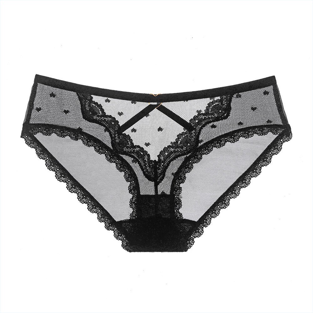 Quần Lót Nữ - Quần Lót Nữ Ren đan chéo thiết kế Cao Cấp mềm mại sexy DAN STORE MÃ 500X