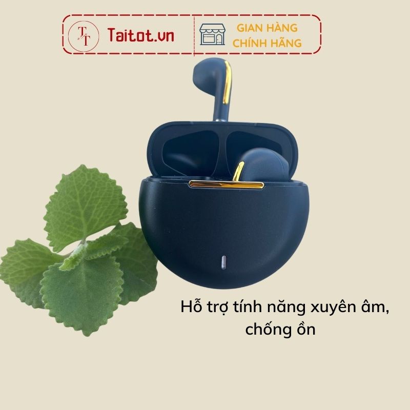 Tai nghe bluetooth không dây Pro 8s chống ồn xuyên âm - Taitot