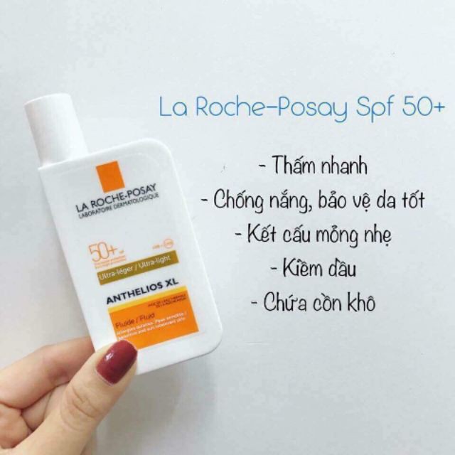 Kem chống nắng La Roche-Posay Anthelios Shaka Fluid SPF50+