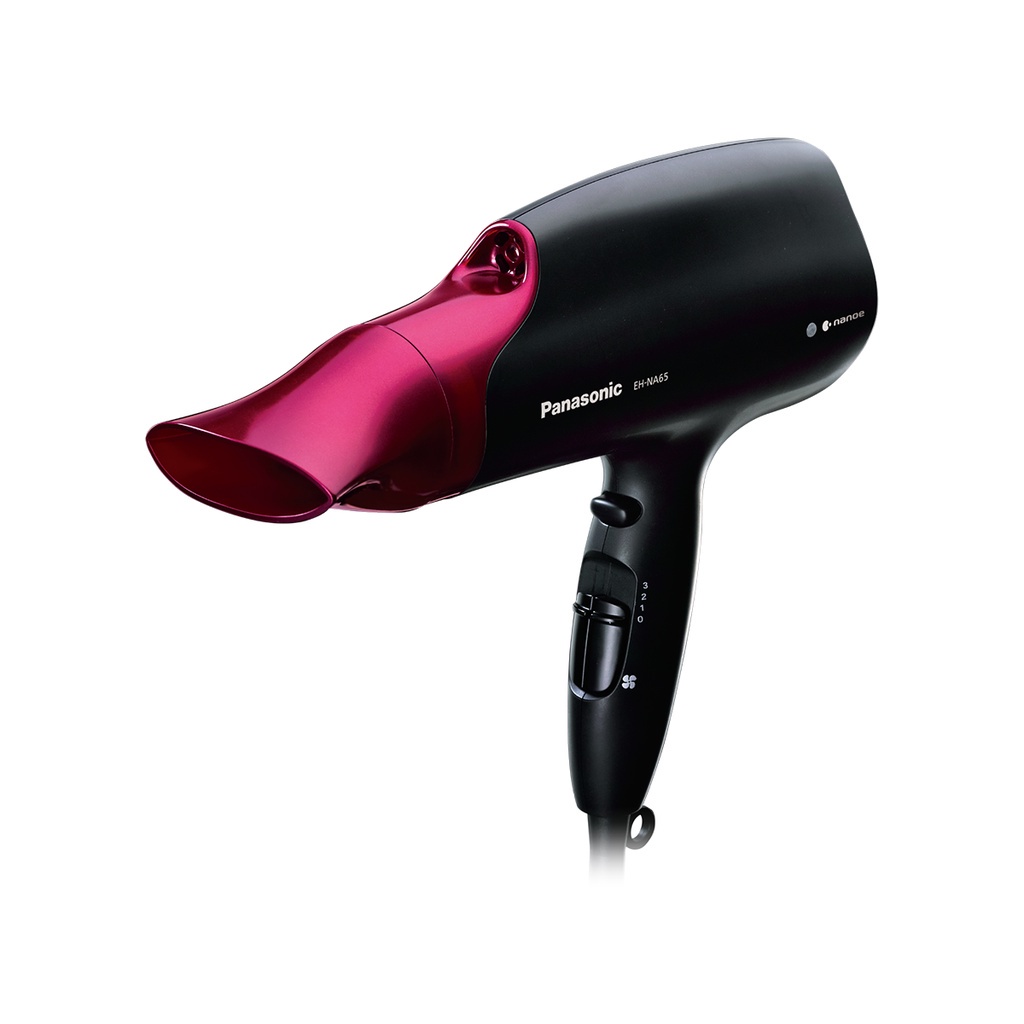 Máy sấy tóc Nanoe dưỡng ẩm, chăm sóc tóc và da đầu Panasonic EH-NA65-K645 – 3 đầu sấy dễ dàng tạo kiểu - Công suất 2000W