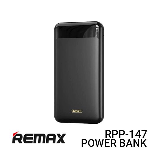 Sạc Dự Phòng 10000mah Remax RPP-147 Jany Series 2 cổng USB chính hãng