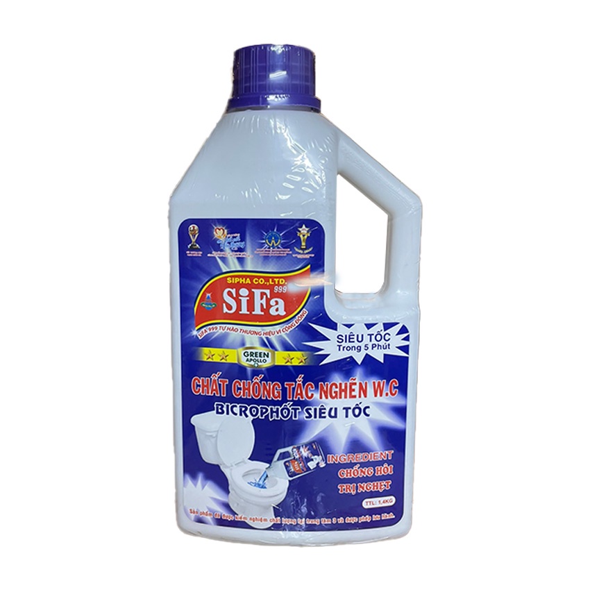 Chất thông tắc bồn cầu toilet chống hôi Siêu tốc 5 phút Sifa 700ml/1400ml/800ml/1600ml