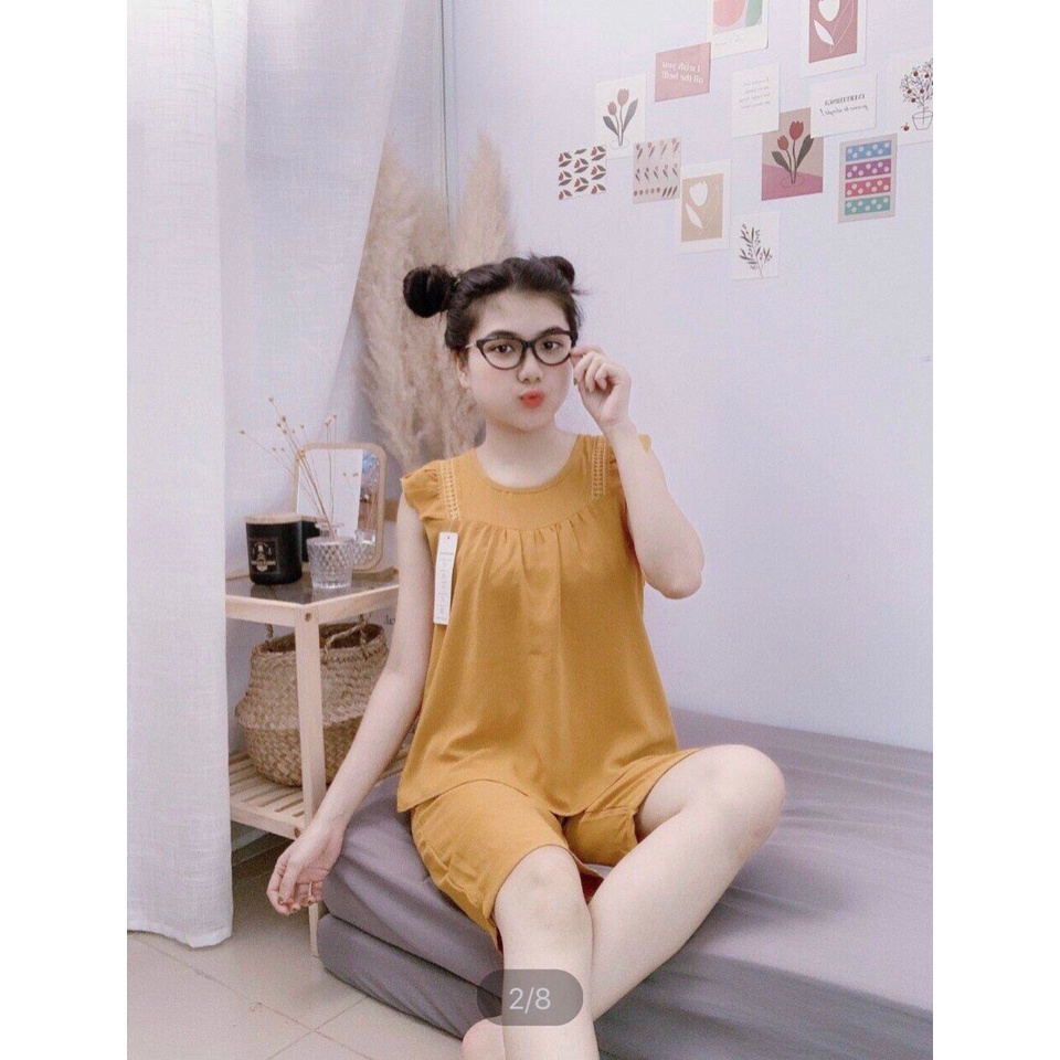[3 size 46-70KG] Đồ bộ LỬNG VẢI LỤA MÀU SIÊU MỀM MÁT DỄ THƯƠNG thời trang