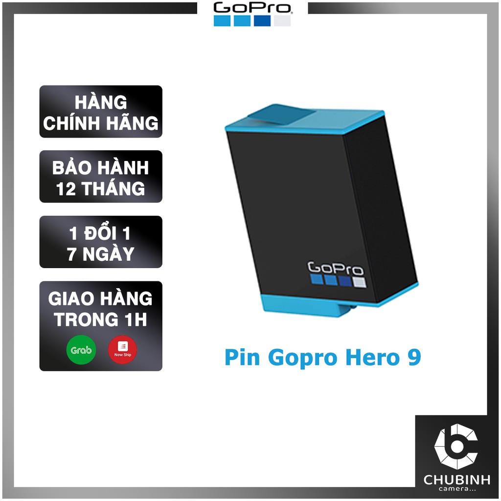 Pin sạc gopro 9 | Pin GoPro Hero 9 | Chính Hãng