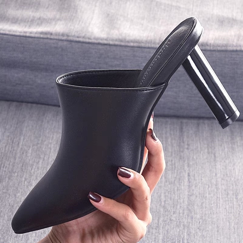 Guốc sục cao gót cao cấp nữ Ulzzang Hàn Quốc BORA SHOP order