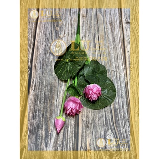 Hoa sen nhí lụa trang trí oản, giỏ hoa quà | LU