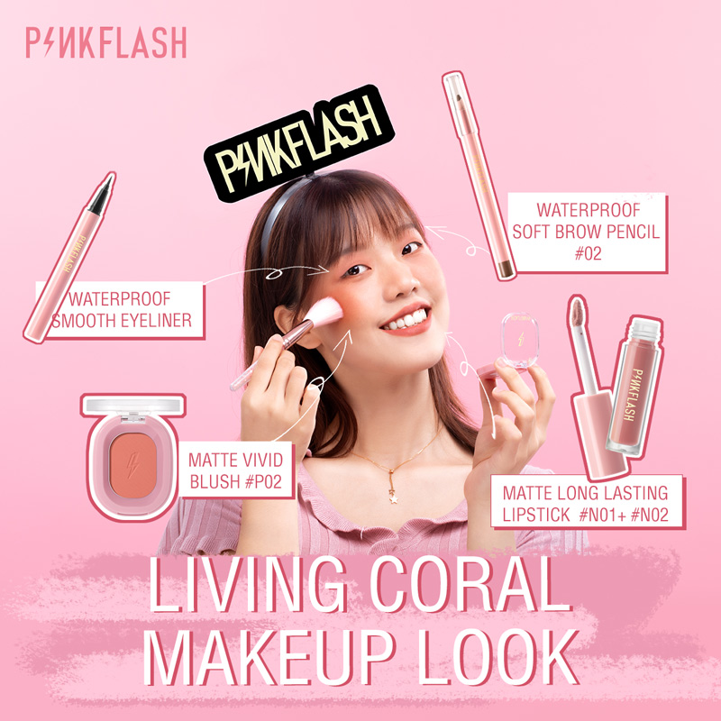 Phấn Má Hồng PINKFLASH Ohmyhoney Màu Sắc Tự Nhiên Làm Nổi Bật Đường Nét Khuôn Mặt 1 Piece 30g