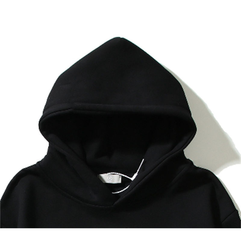 Hàng Bán Chạy Áo Hoodie Thể Thao Cotton Tay Dài Phối Lông Thêu Họa Tiết Plus Size Cho Nam Và Nữ