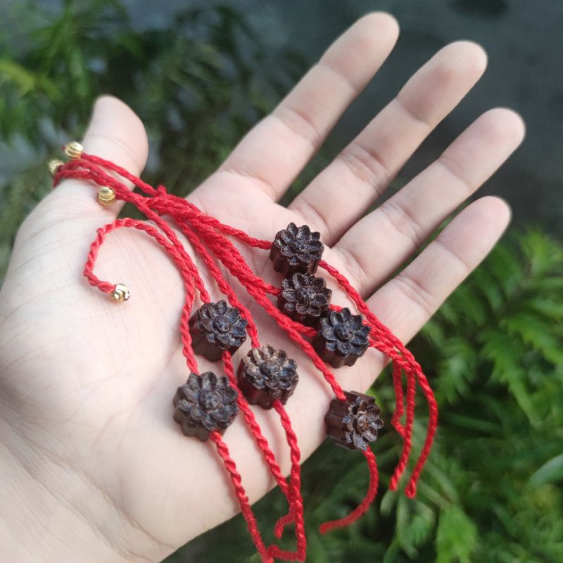 Vòng tay chỉ đỏ may mắn, chỉ đỏ liên hoa ưu đàm | BigBuy360 - bigbuy360.vn