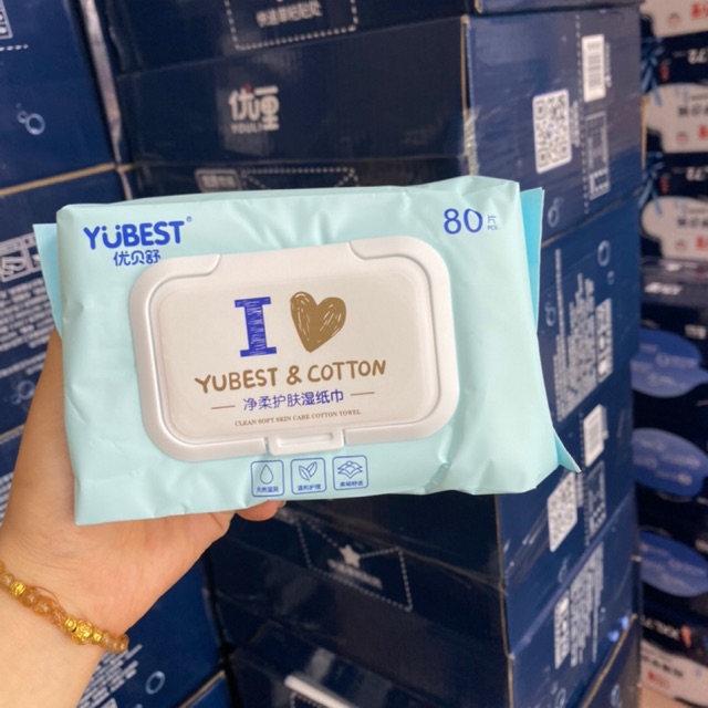 Giấy Ướt YUBEST 80 Tờ