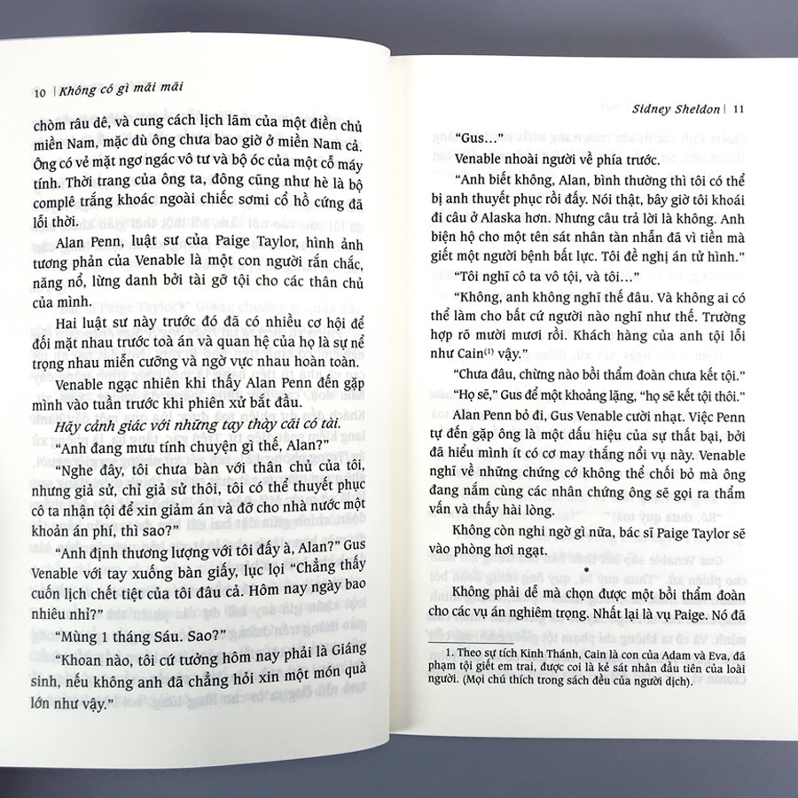 Sách - Sidney Sheldon - Không Có Gì Mãi Mãi - Huy Hoàng