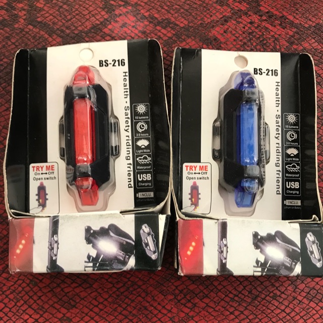 Đèn Sạc USB Gắn Cốt Yên Xe Đạp BS-216