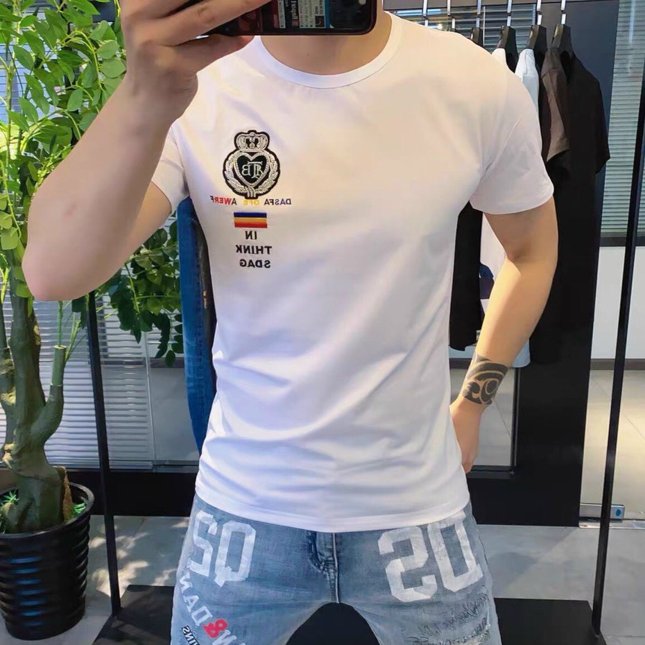 Áo thun nam cổ tròn Muradfashion, áo polo nam chất vải cotton cao cấp hot trend 2021 NT1031 | BigBuy360 - bigbuy360.vn