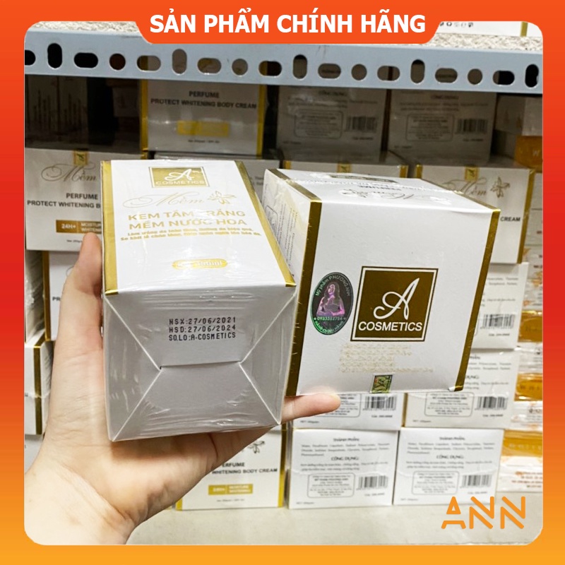 [Chính hãng] Combo Kem Body Mềm Nước Hoa A Cosmetics + Tắm trắng mềm Mỹ phẩm Phương Anh