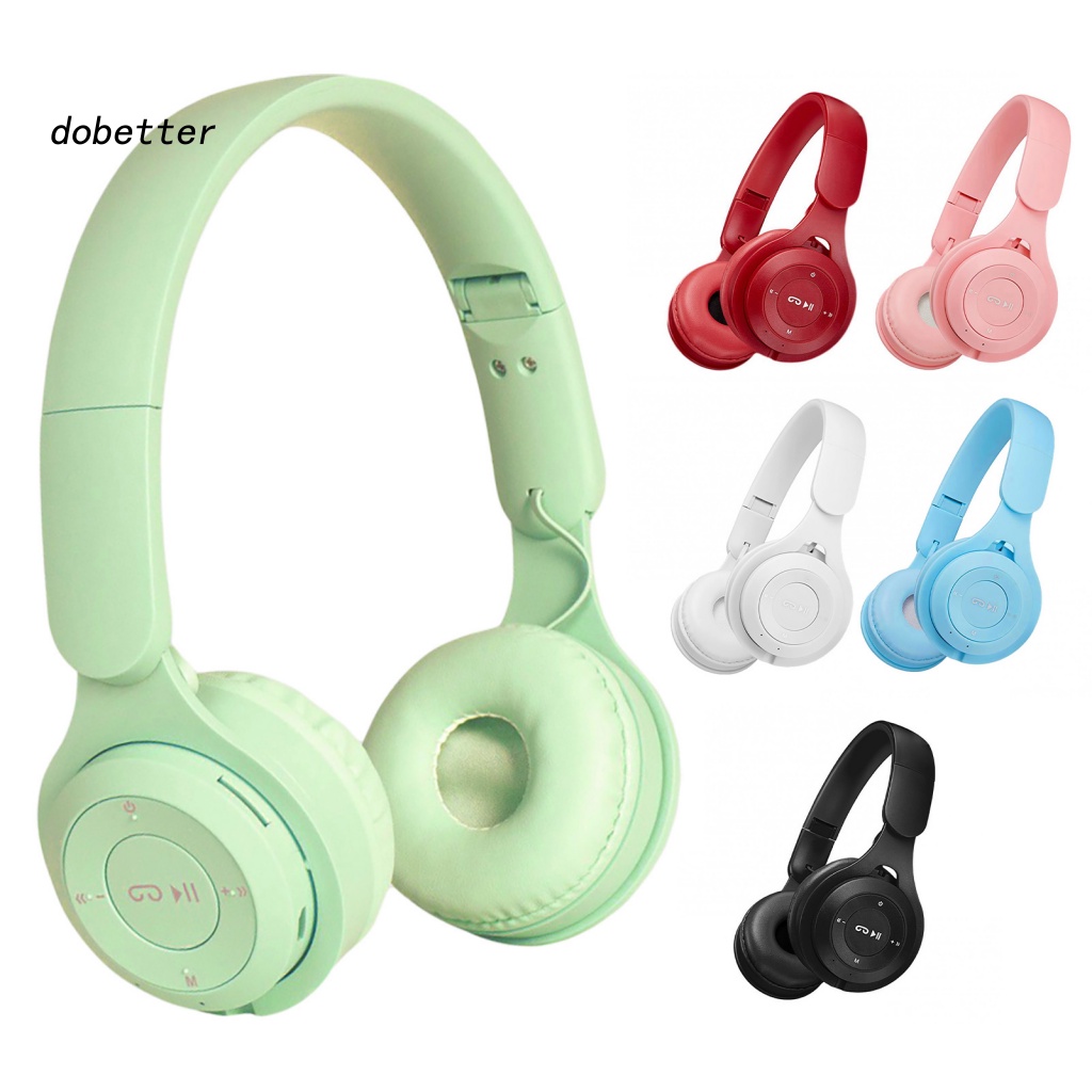 Tai Nghe Trùm Đầu Chơi Game Kết Nối Bluetooth 5.0 Có Đài FM Và Phụ Kiện
