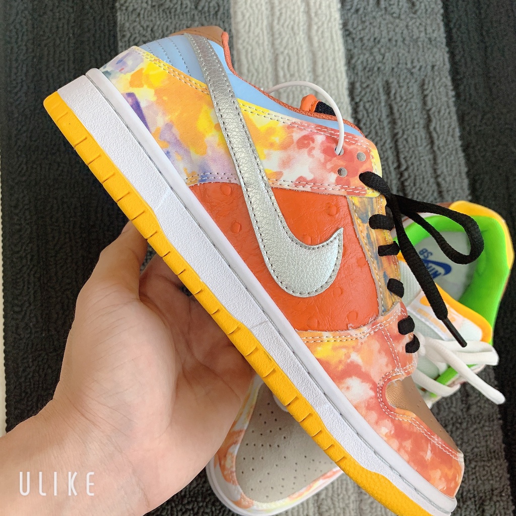 Giày Sneaker jordan SB Dunk low1 ẩm thực đa sắc màu.Giày thể thao Nam Nữ chất liệu da cao cấp.🎁Full Hộp+Tặng Tất Cao Cổ