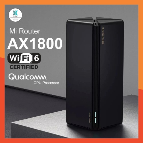 Router Wifi Xiaomi AX1800 - Chuẩn Wifi 6 802.11ax - Hỗ trợ Mesh Networking