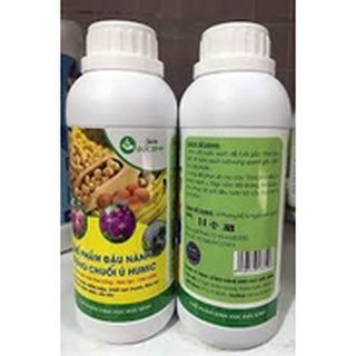 Chế phẩm đậu lành ủ trứng chuối và humic 500ml_Đậu Nành Trứng Chuổi Ủ Humic Kích Rễ Khỏe, Mầm Mập, Chồi Cực Mạnh