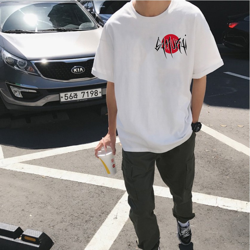 Áo thun nam tay lỡ form rộng họa tiết cá tính đẹp độc lạ vải dày mịn bst26