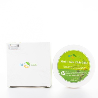 Muối Tắm Thảo Mộc BIOCOS - Tẩy Da Chết, Ngăn Ngừa Mụn, Sáng Da Thơm Mát 200g