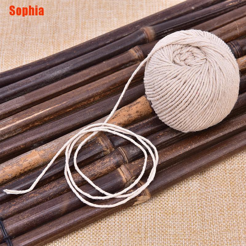 Sophia♣ Cuộn Dây Cotton Hỗ Trợ Làm Xúc Xích Tiện Lợi