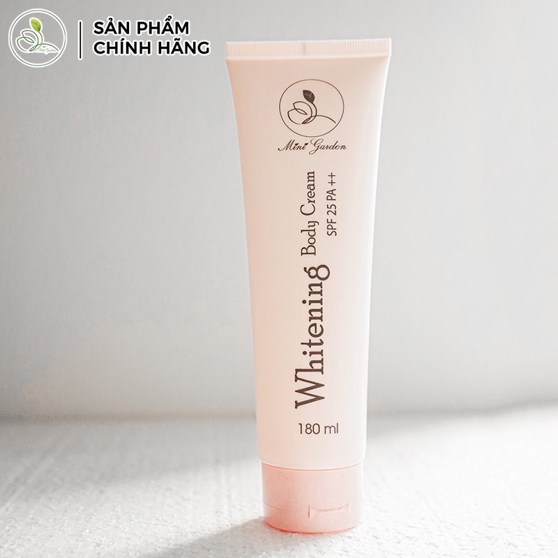 Kem dưỡng toàn thân MiniGarden Whitening Body Cream SPF 25 PA ++ dưỡng làn da sáng hồng PV1007