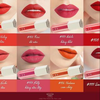 Son chu lipstick mềm mịn, bền màu