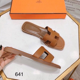 Dép lê hm da sần mã 641