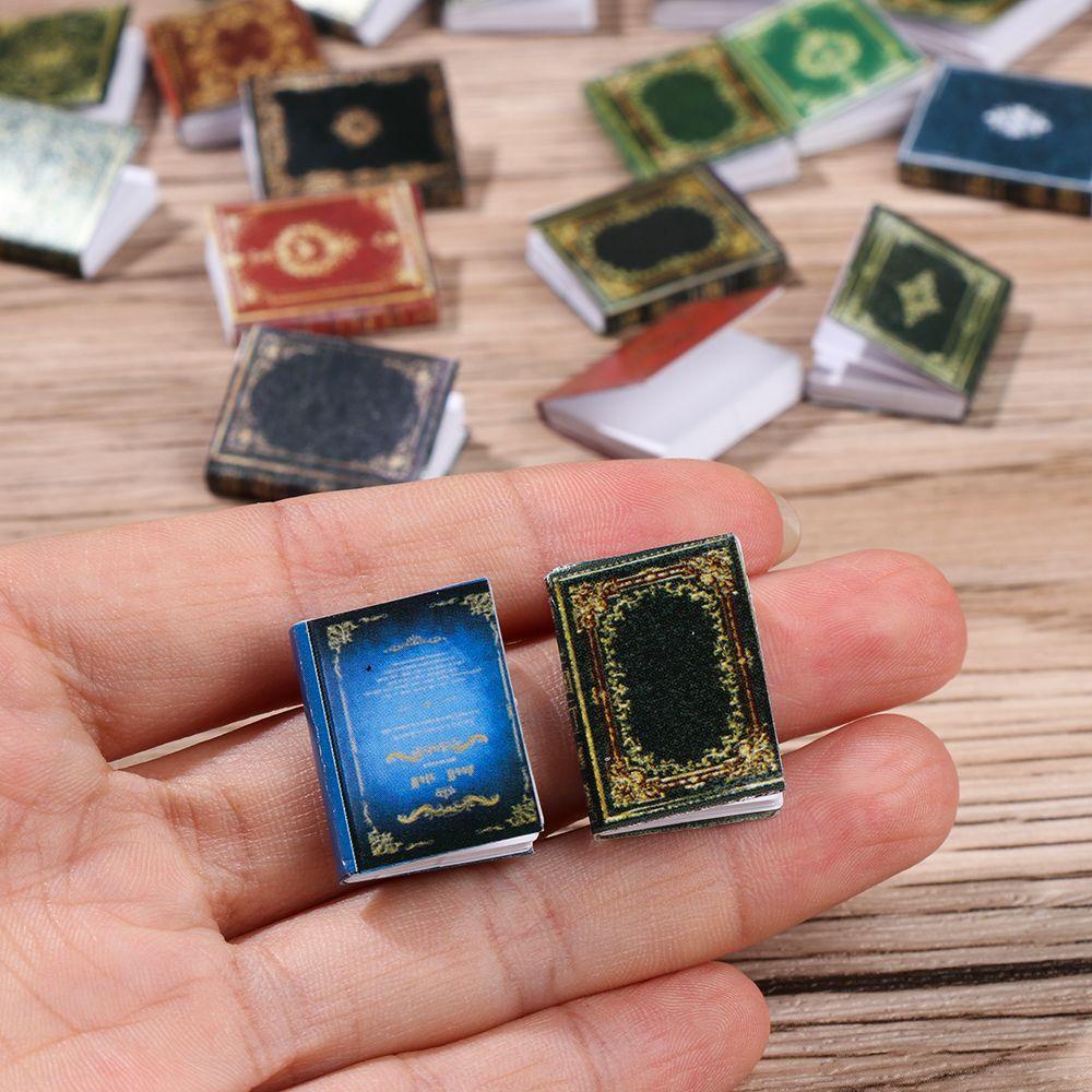 Set 3 Mô Hình Cuốn Sách Mini Trang Trí Nhà Búp Bê