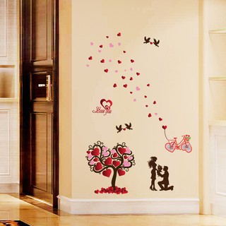Decal Dán Tường Cây Hạnh Phúc