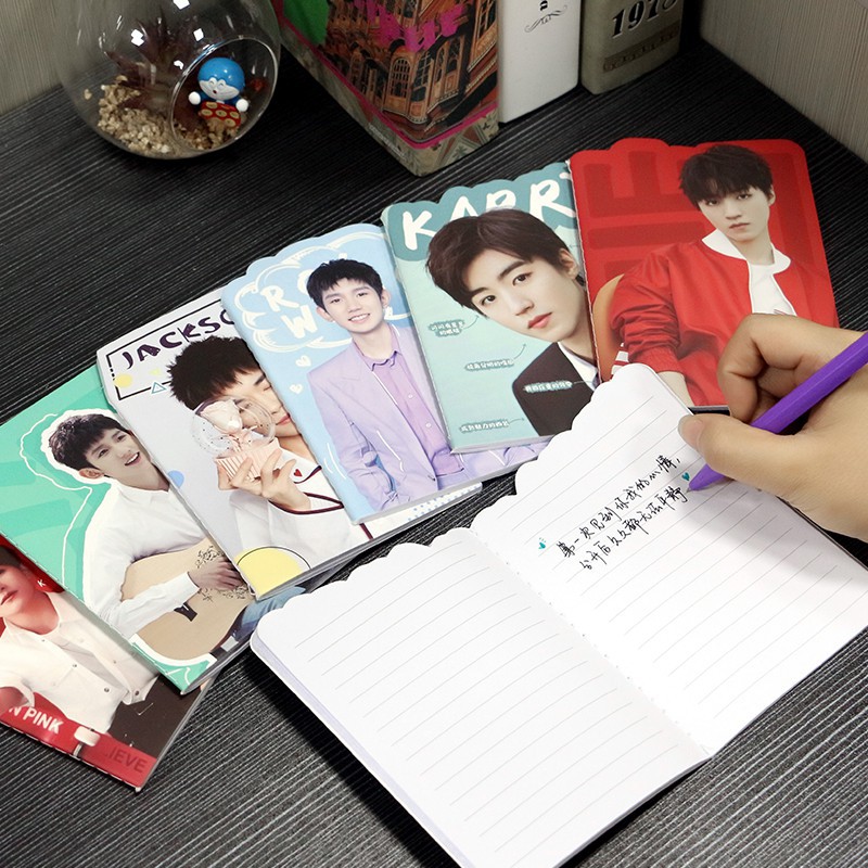 Sổ tay họa tiết thành viên nhóm nhạc TFBOYS | BigBuy360 - bigbuy360.vn