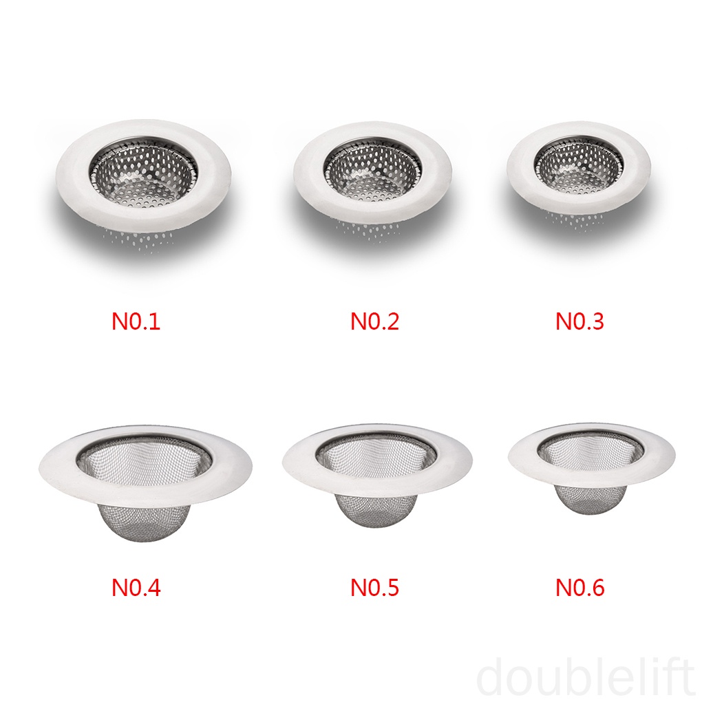 Nắp Chặn Rác Bằng Thép Không Gỉ Cho Bồn Rửa Chén / Phòng Tắm