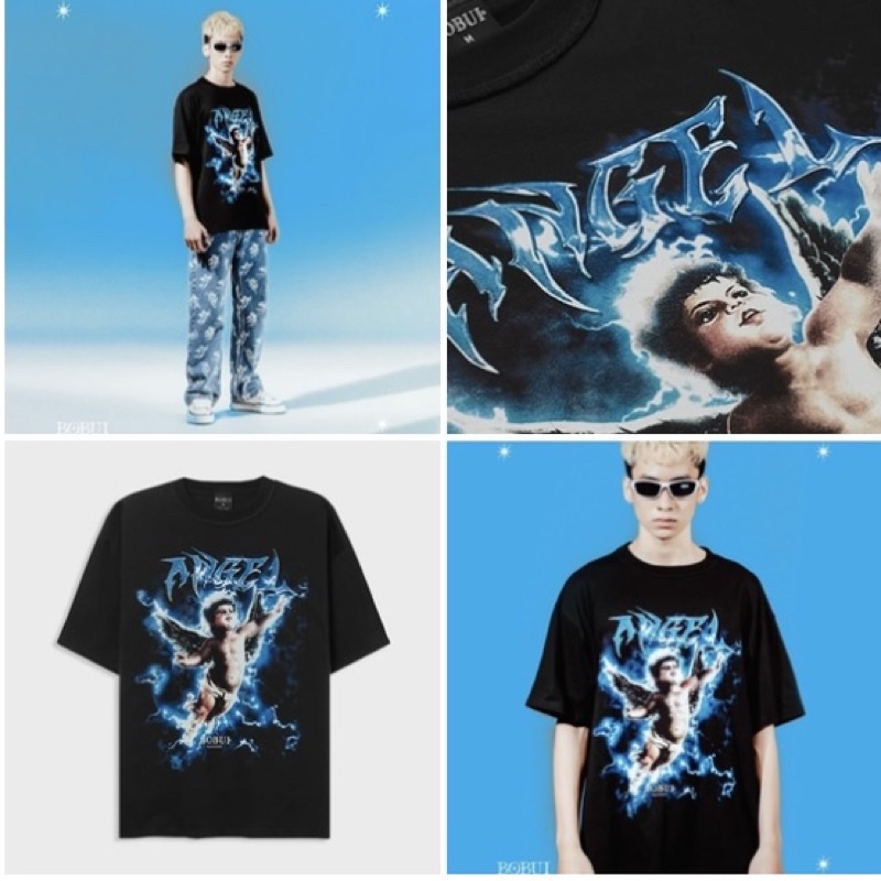 Thunderholic Angle Tees ( áo thiên thần sấm sét bobui )