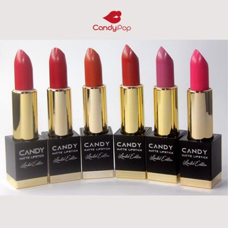 Son thỏi lì không chì, siêu mềm mịn, không lem, khó phai - Candy Matte Lipstick (ĐS)