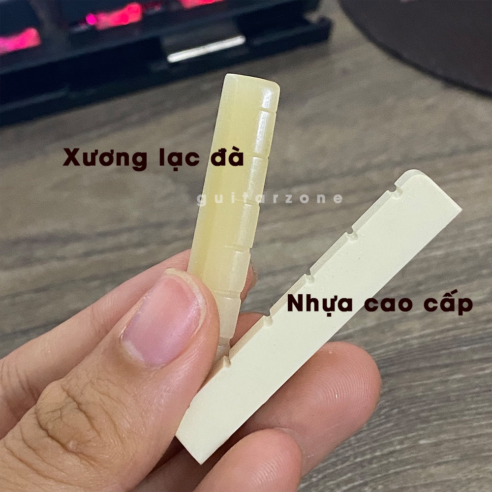 Bộ lược ngựa đàn guitar Acoustic bằng Xương Lạc Đà Chất Lượng Cao