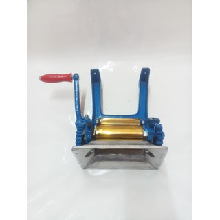 MÁY CÁN MỰC QUAY TAY BẰNG THAU.