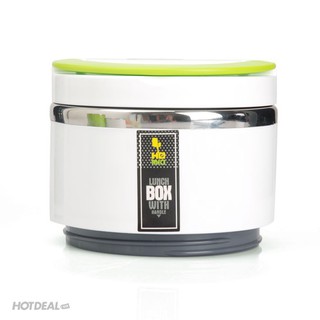 Hộp Cơm Giữ Nhiệt CHẤM BI 3 tầng
