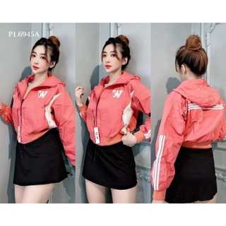 Áo khoác dù dáng thể thao kiểu dáng cực xinh - mẫu mặc sp thật