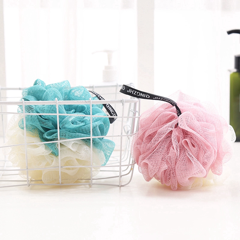 [Hàng Có Sẵn] Bông Tắm Tẩy Tế Bào Chết Toàn Thân Phiên Bản Hàn Quốc 50g