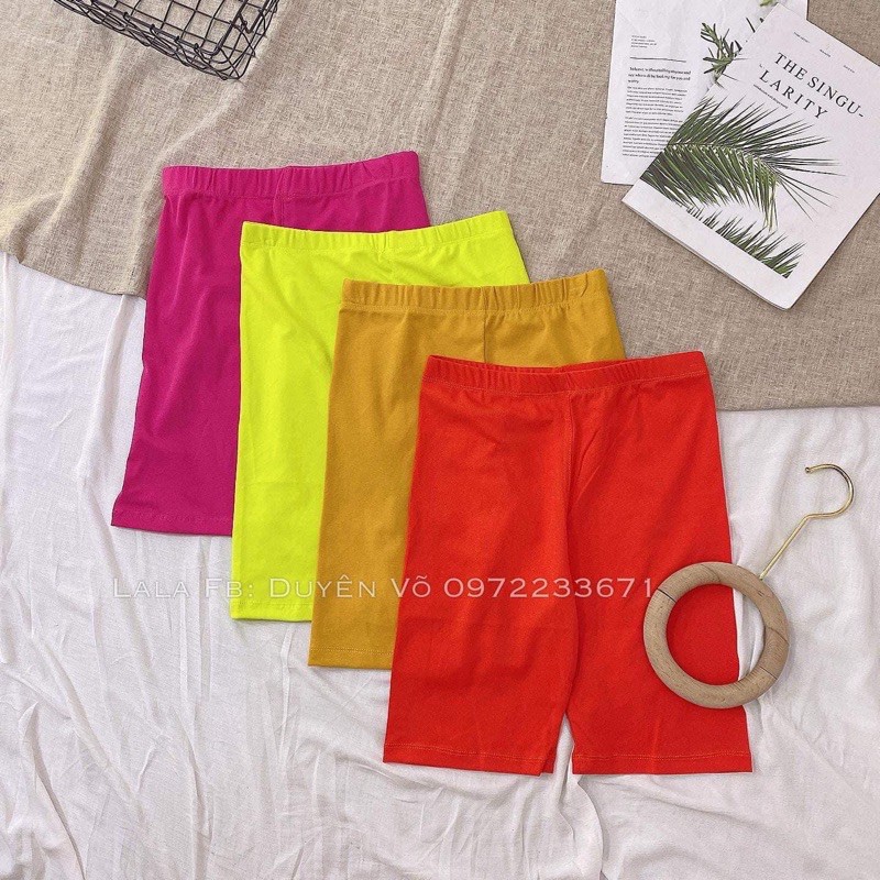 quần legging ngố thái ( Biker short ) legging nhiều màu hình thật 100% ( kèm video) | BigBuy360 - bigbuy360.vn