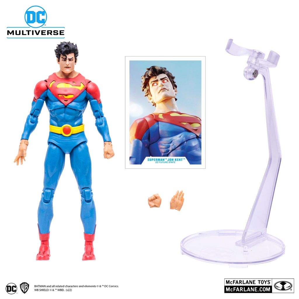 Mô hình McFarlane🦇DC Multiverse 7-inch 🦇DC: Future State - Superman Jon Kent
