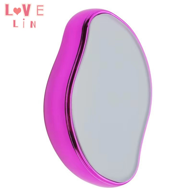 Dụng Cụ Cạo Lông Bằng Thủy Tinh Pha Lê Cầm Tay Có Thể Tái Sử Dụng