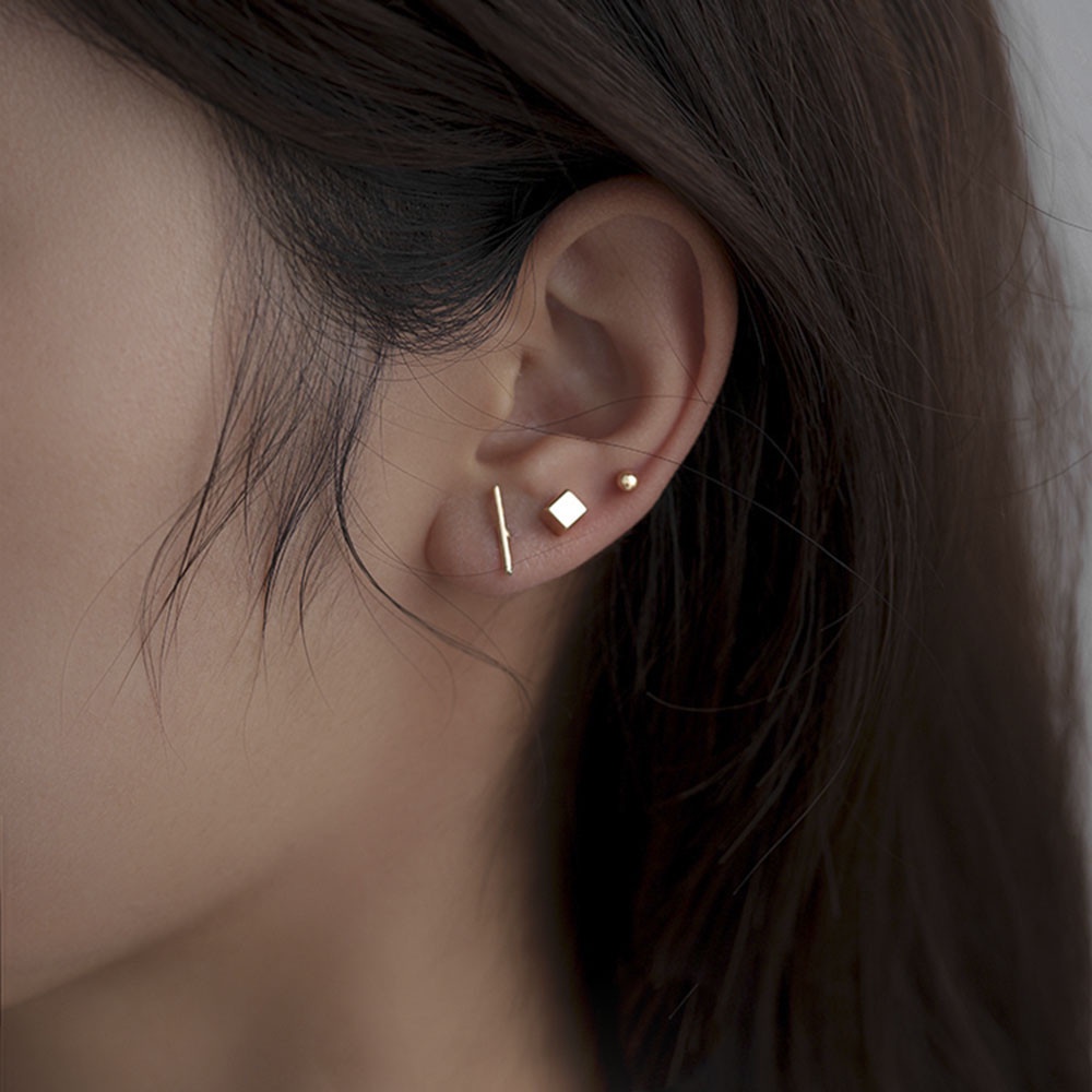 Set 6 Khuyên Tai Nữ Trang Tạo Hình Sành Điệu Độc Đáo