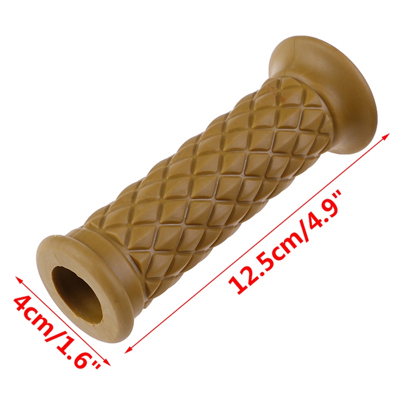 [newwellknown 0610] available hot retro cafe racer parts rubber motorbike grip for moto handlebar