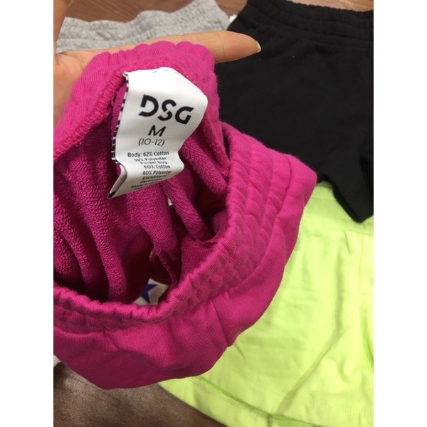 Quần short cotton bé gái nhỡ nhiều màu